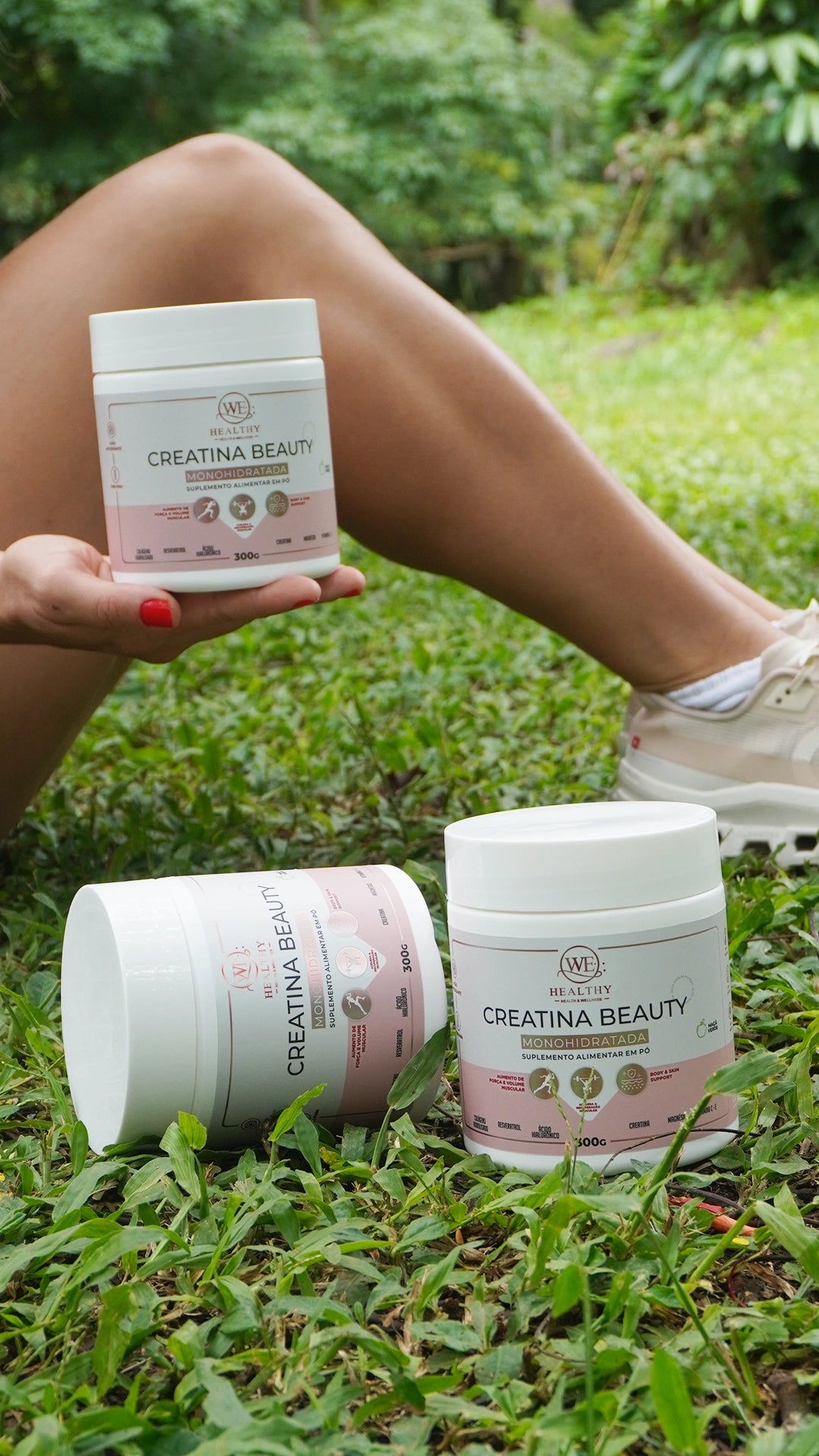 KIT 3 CREATINAS BEAUTY We Healthy